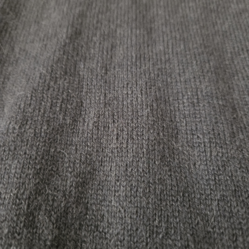 Peruvian Connection Green Alpaca V Neck Sweater Size L - Picture 4 of 4